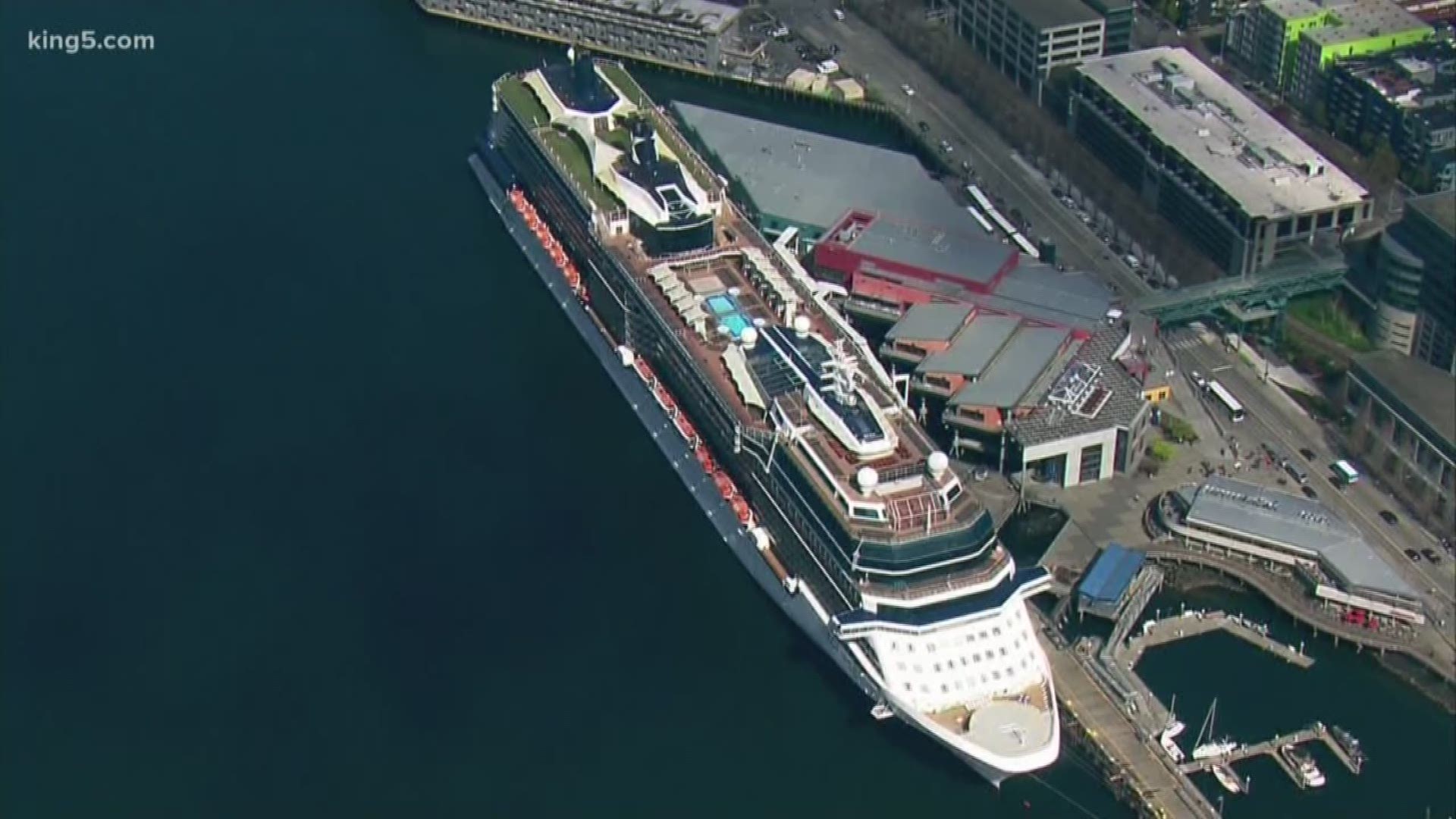 The first cruise ship arrived at the Port of Seattle for this season. This year the port is expecting a record number of visitors. KING 5's Kalie Greenberg explains what this means for the waterfront.