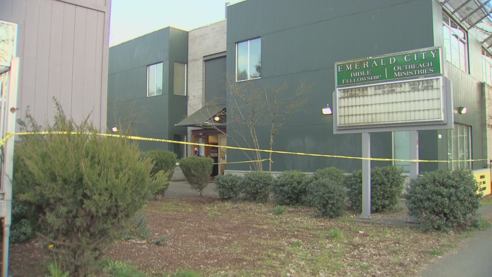 One man was killed when a gunman opened fire at a nonprofit group's meeting that was on the church premises in Seattle's Rainier Valley neighborhood.