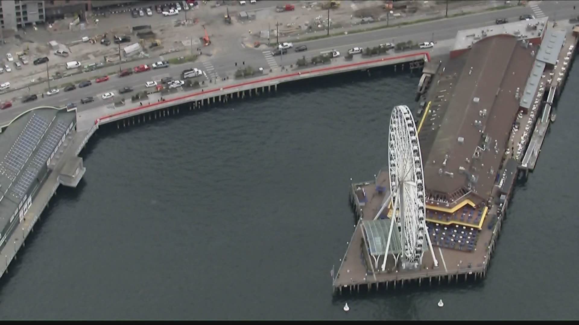 The City of Seattle started removing Pier 58 last year after significant deterioration was found leading to its collapse in September 2020.