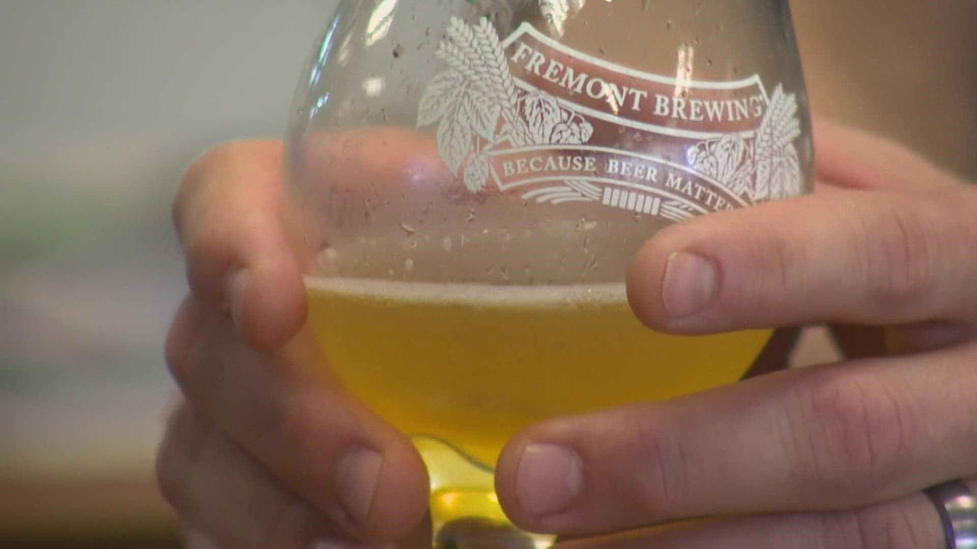 The owner of Freemont Brewing says thousands of pounds of their hop harvest were affected by wildfire smoke.