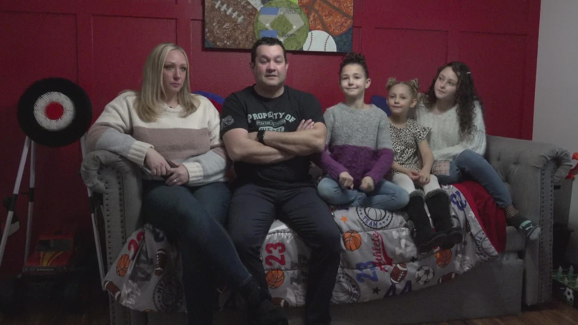 A western Washington family says they were in the process of adopting a boy from Ukraine- but now he is stranded, with food at his orphanage running out.