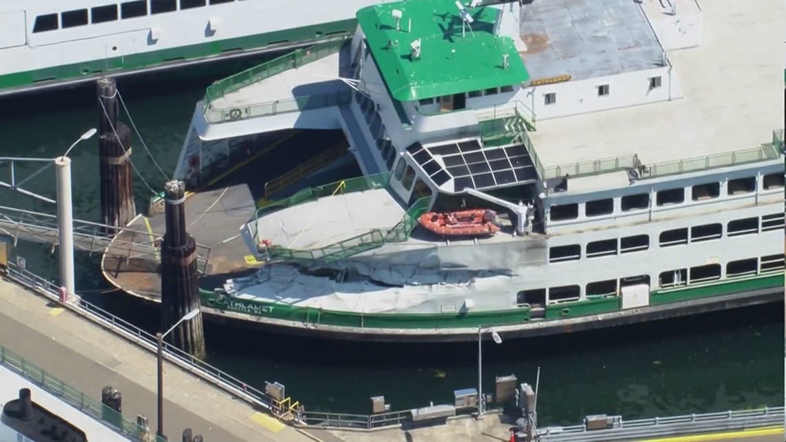 Washington State Ferries releases report on Fauntleroy ferry crash
