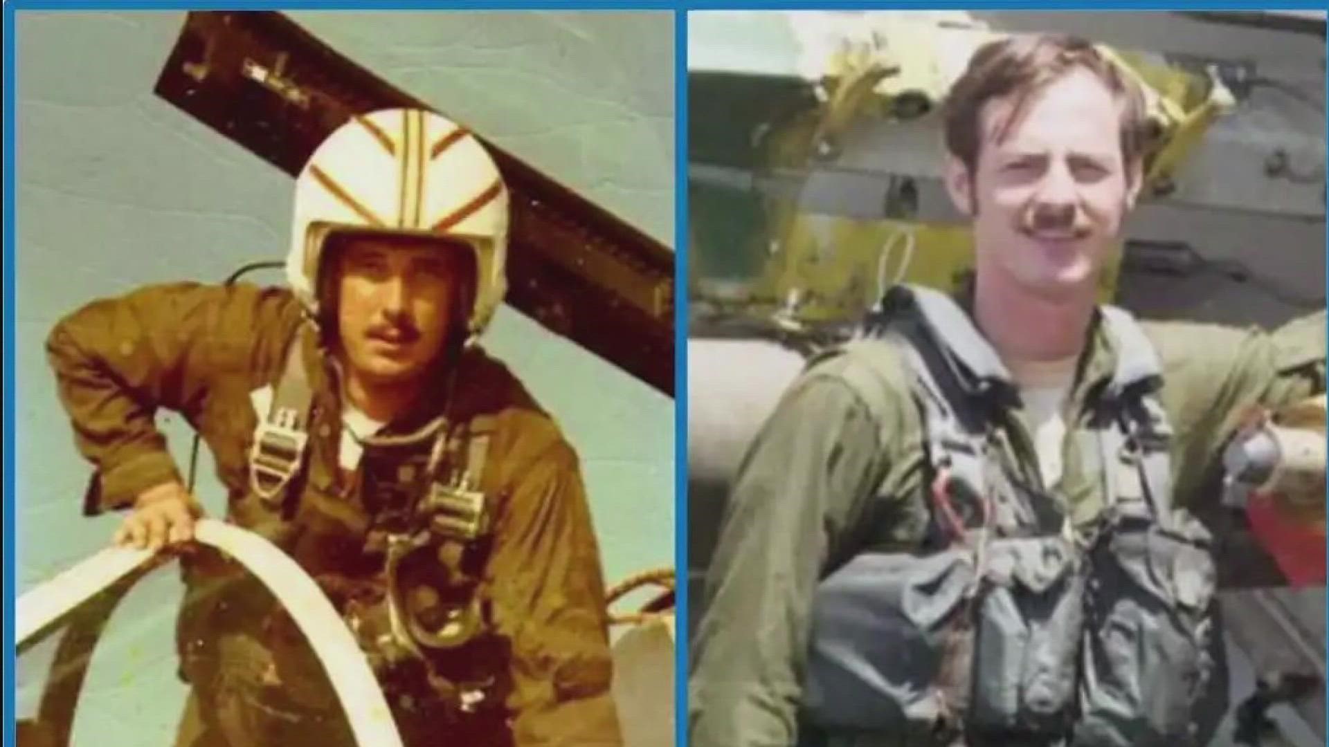 The two-man crew was shot down just days before the ceasefire that eventually ended the war.