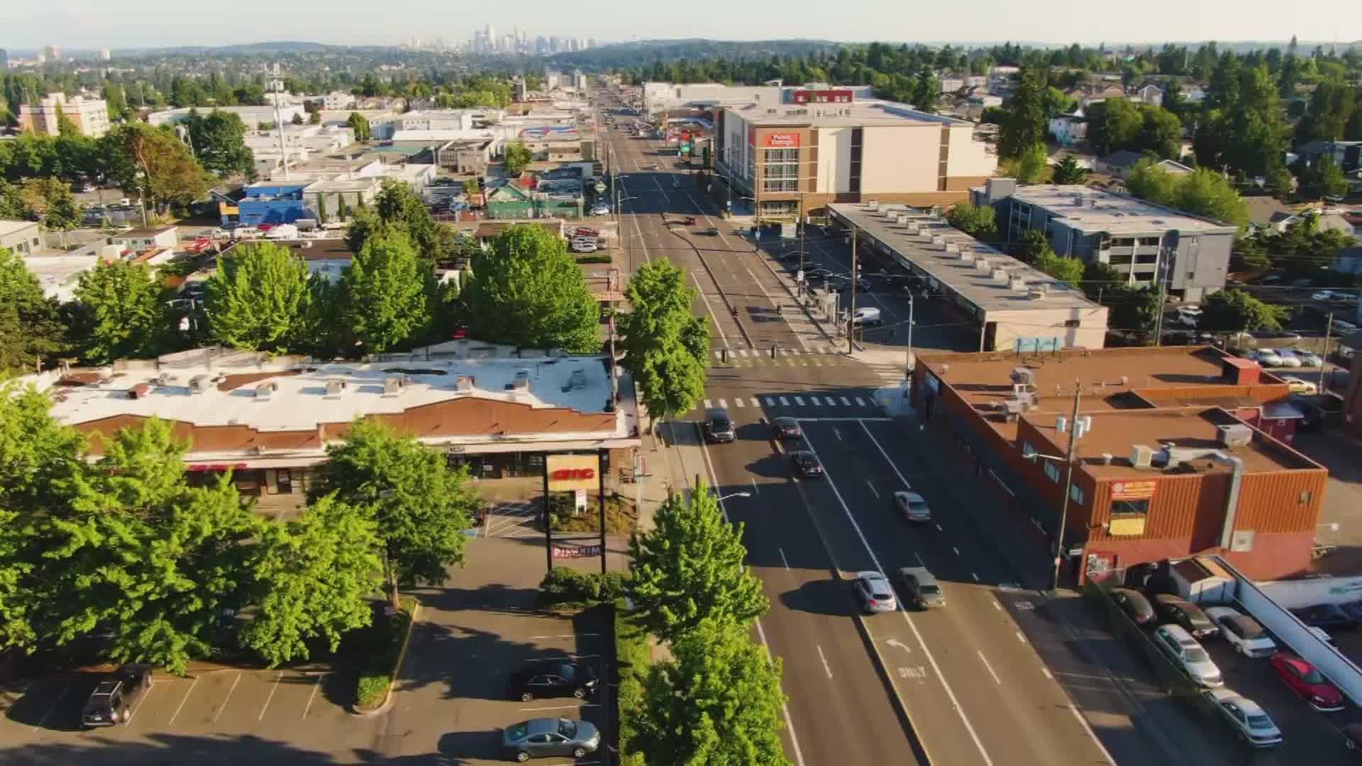 A community group is pushing for improvements along Aurora Avenue in Seattle.
