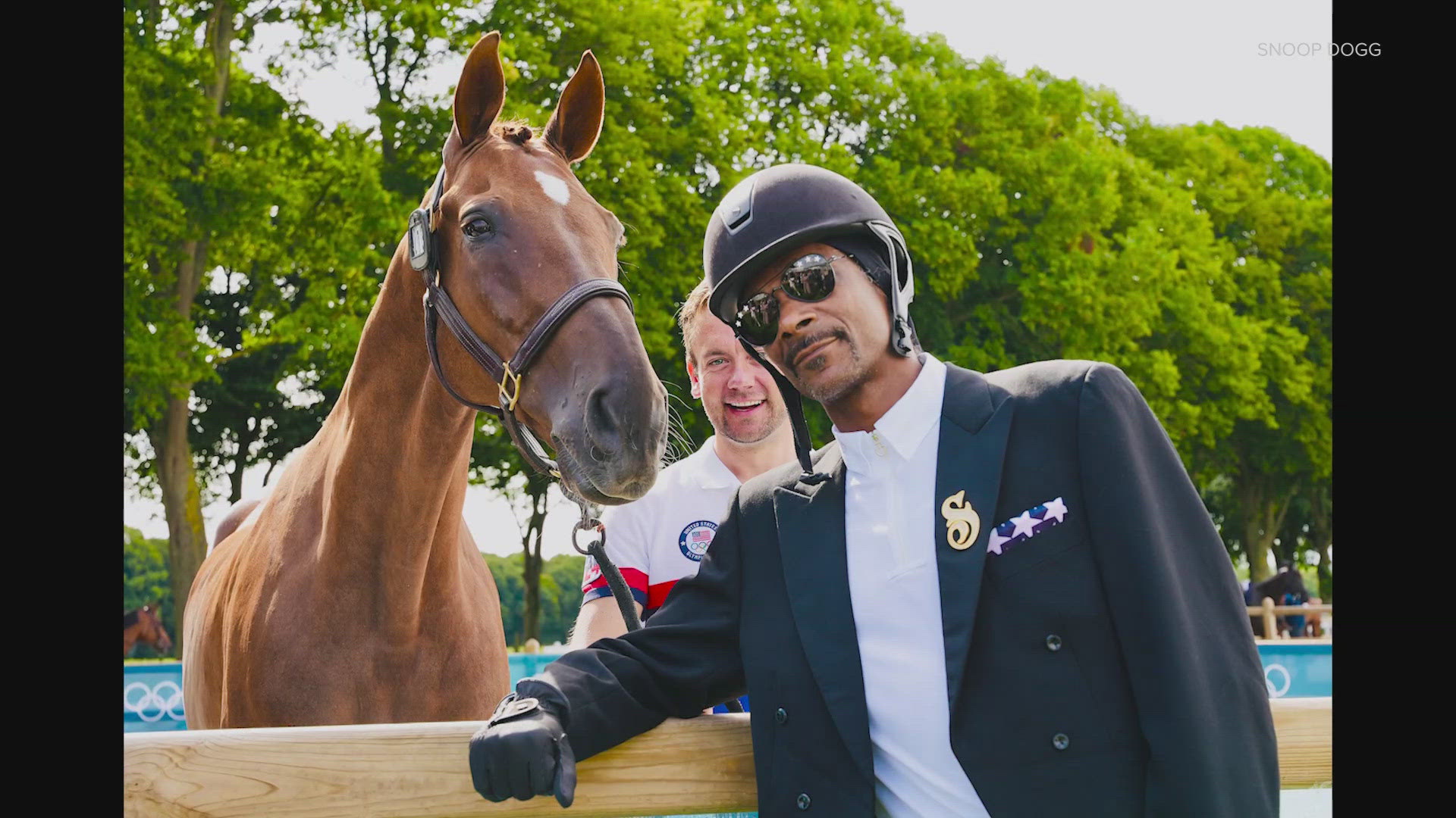 Snoop Dogg, Martha Stewart attend Paris Olympics equestrian competition ...