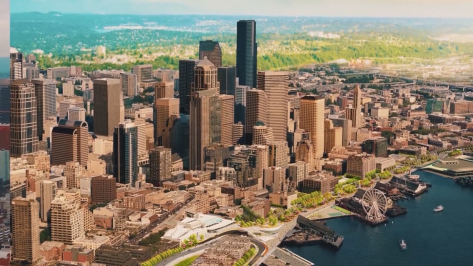 Seattle waterfront of the future unveiled in video | king5.com