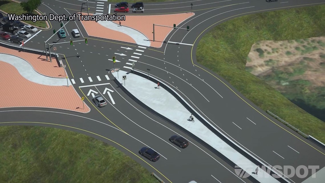 Diverging diamond interchange coming to I90/SR 18 near Snoqualmie