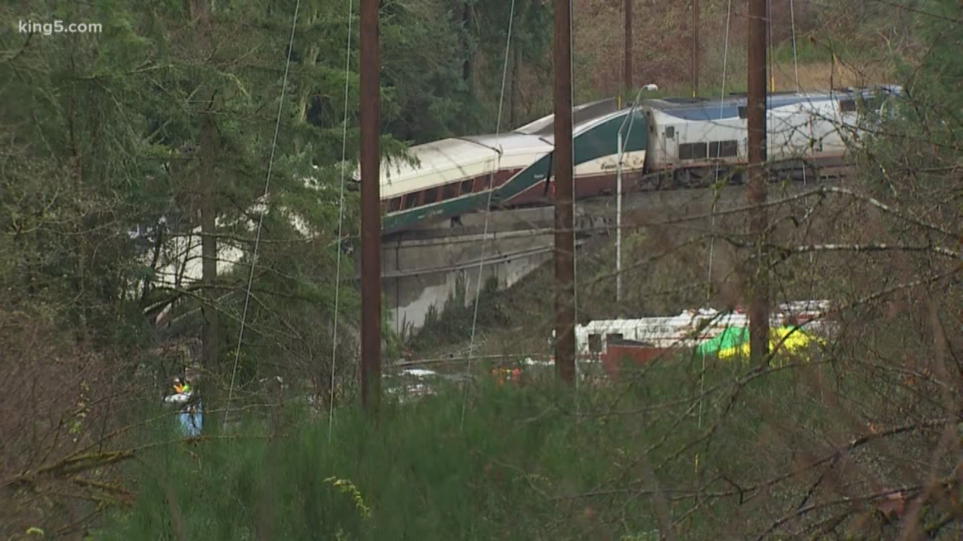 Amtrak head to answer Congressional questions in Washington D.C.  KING 5's Alex Rozier reporting.