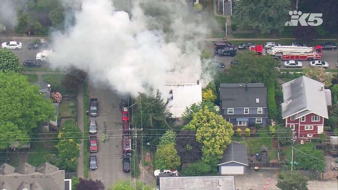 West Seattle House Fire Started As Eviction Notice; Man Found Dead ...