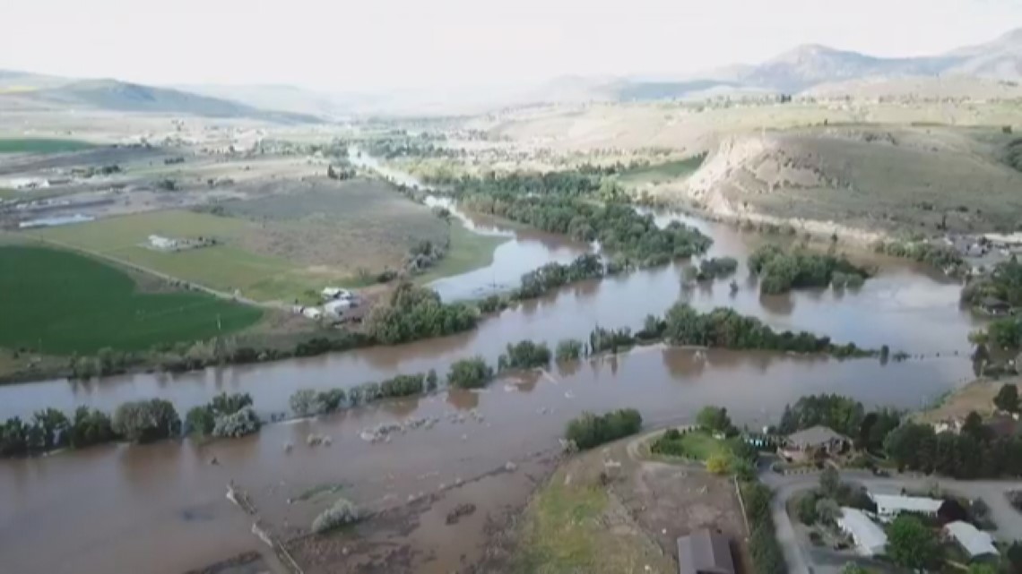 Flooding In Eastern Washington Reaches Emergency Level King5 Com   551550375 1140x641 