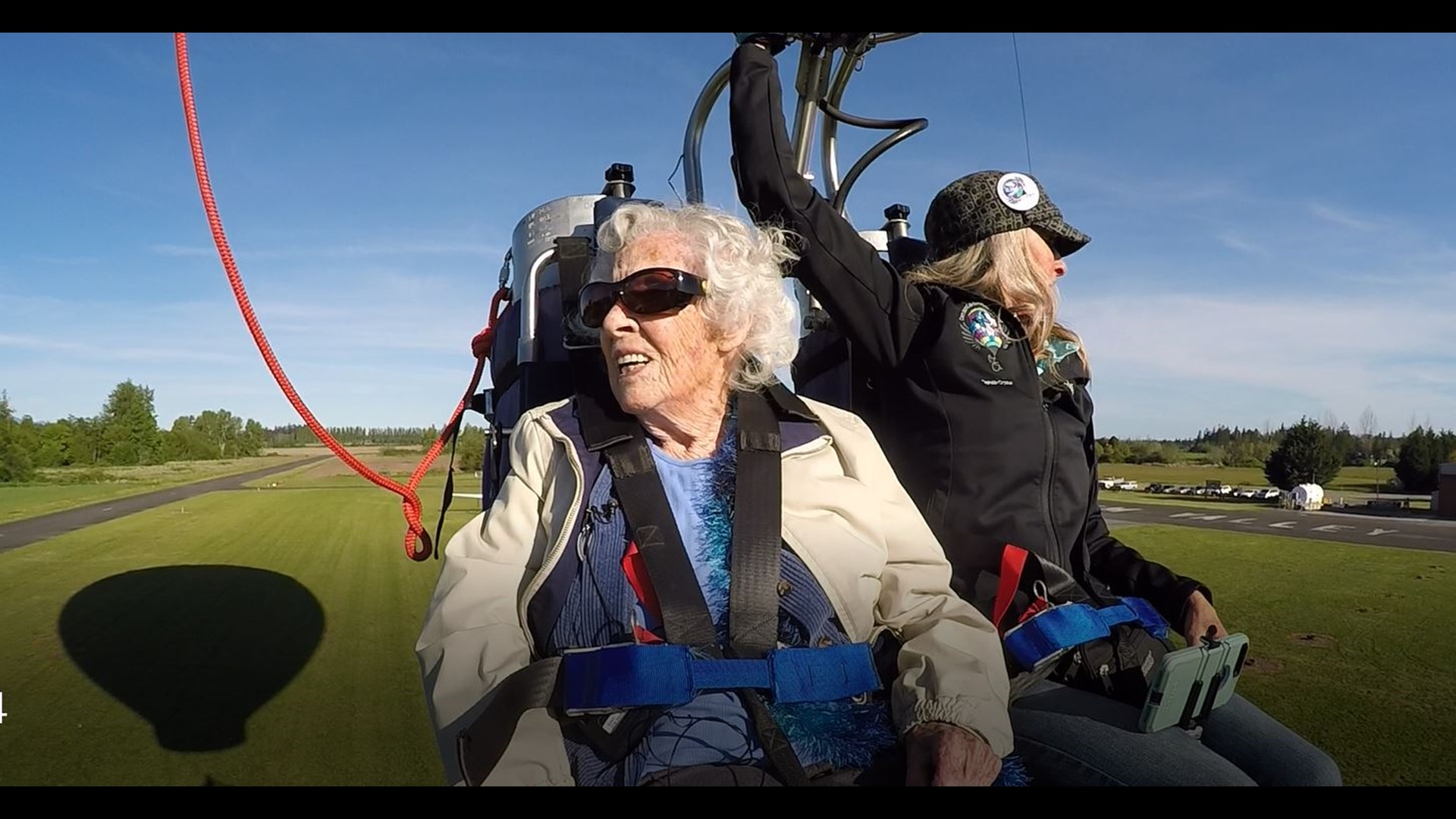 Adaptive Dream Catcher Balloon takes 104yearold sky high in Sequim