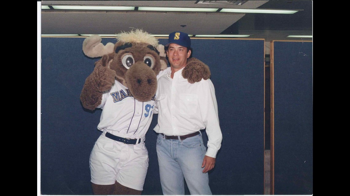 June 05, 2016: Seattle Mariner's mascot, Mariner Moose during the