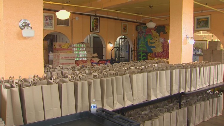 Local food banks are being impacted by inflation, supply chain issues