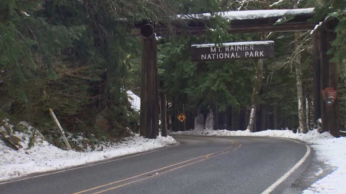 Mount Rainier National Park limiting access to paradise