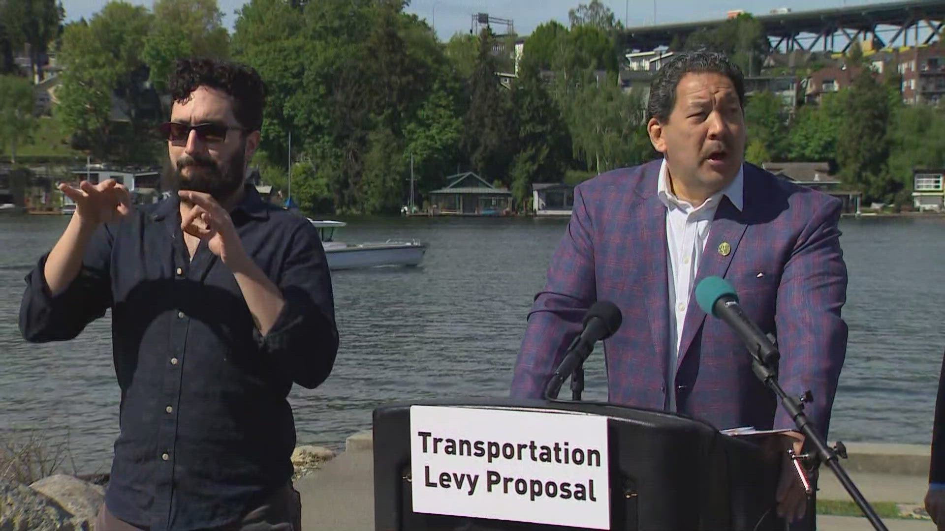 The levy is a $1.45 billion dollar investment in bridges, street safety, transport hub connections, side walks and bike lanes