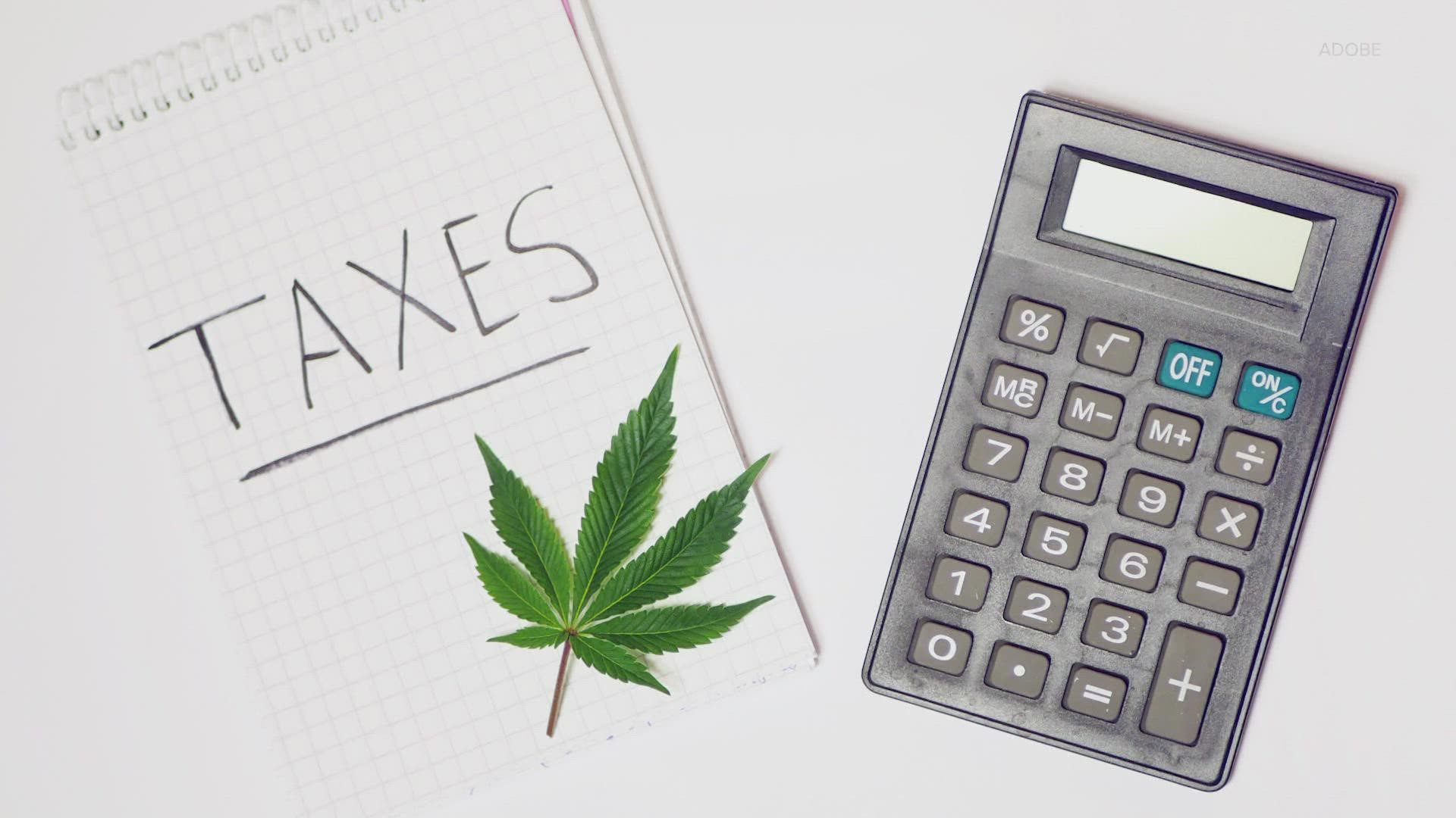 OSPI receives about $520,000 a year from marijuana tax revenue, however the taxes were not originally earmarked to go toward education.