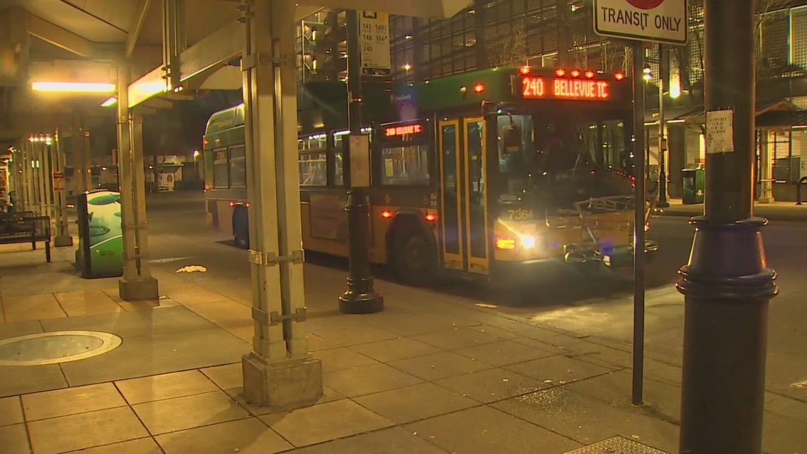 Hours after transit safety measure passes, man is shot at Renton Metro ...