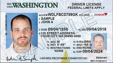 Washington state driver