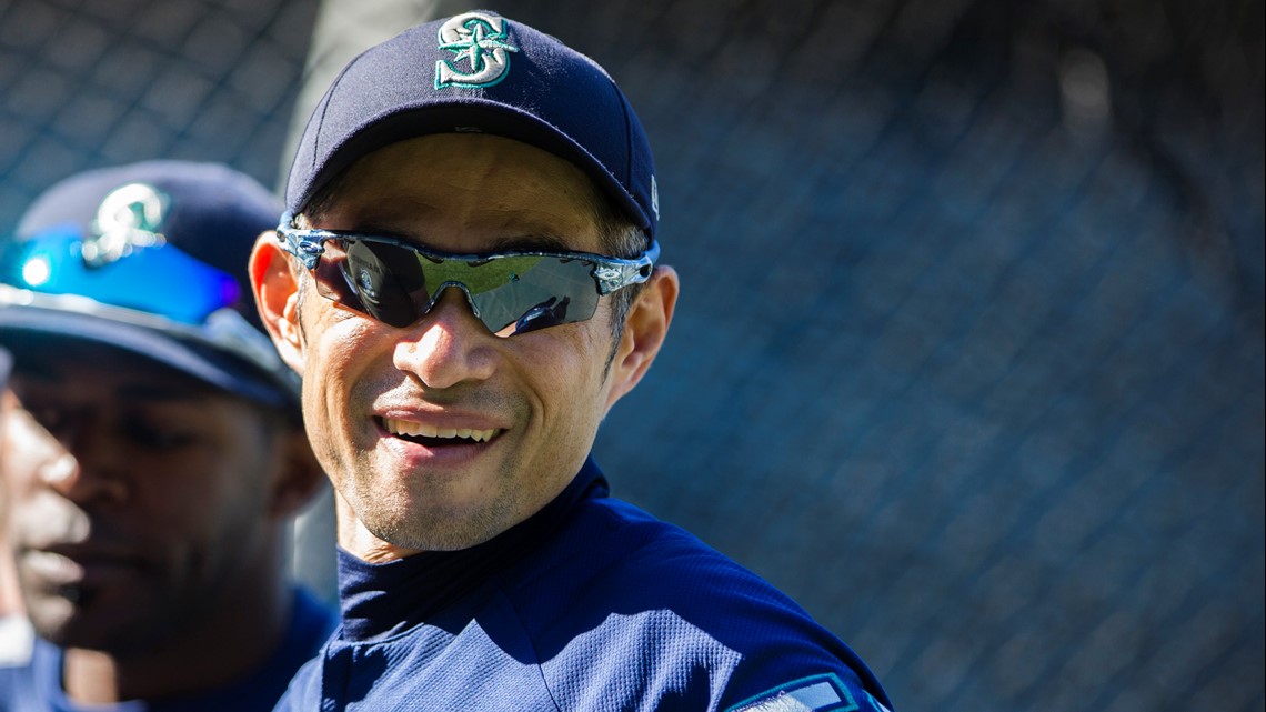 Ichiro Suzuki wore a disguise so he could sit in the Mariners dugout 