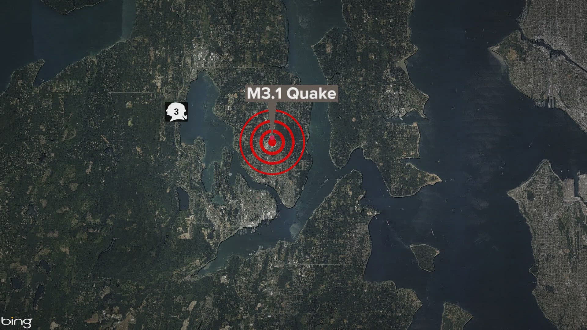 The earthquake struck just after 5:15 a.m. Thursday.