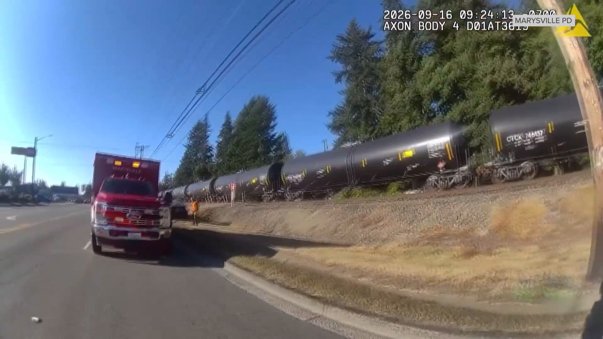 Coverage image for: Man killed by train in Marysville