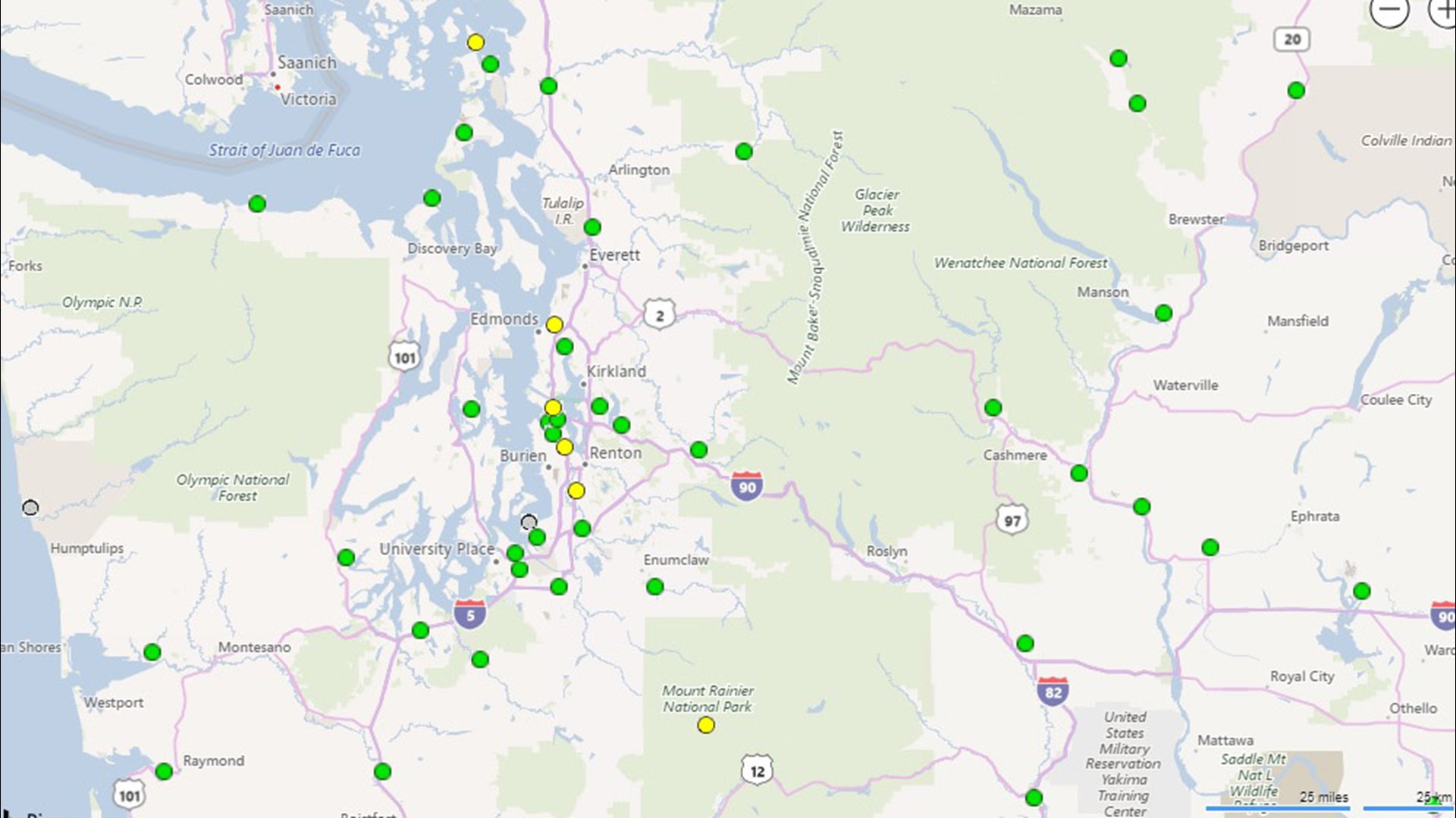 Wildfire smoke moves into Western Washington | king5.com