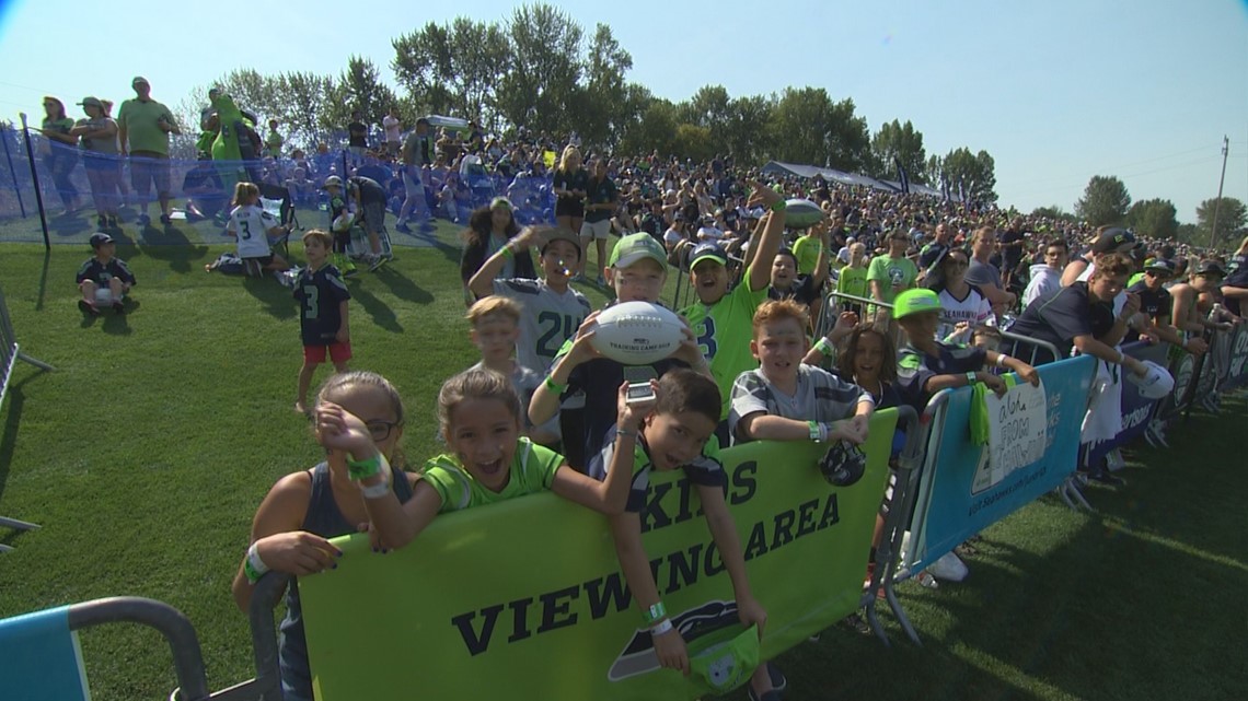 Seahawks 2023 training camp under way at VMAC in Renton