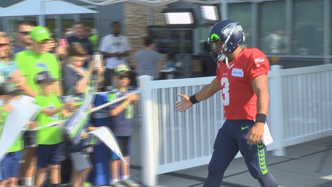 Seahawks 2023 training camp under way at VMAC in Renton