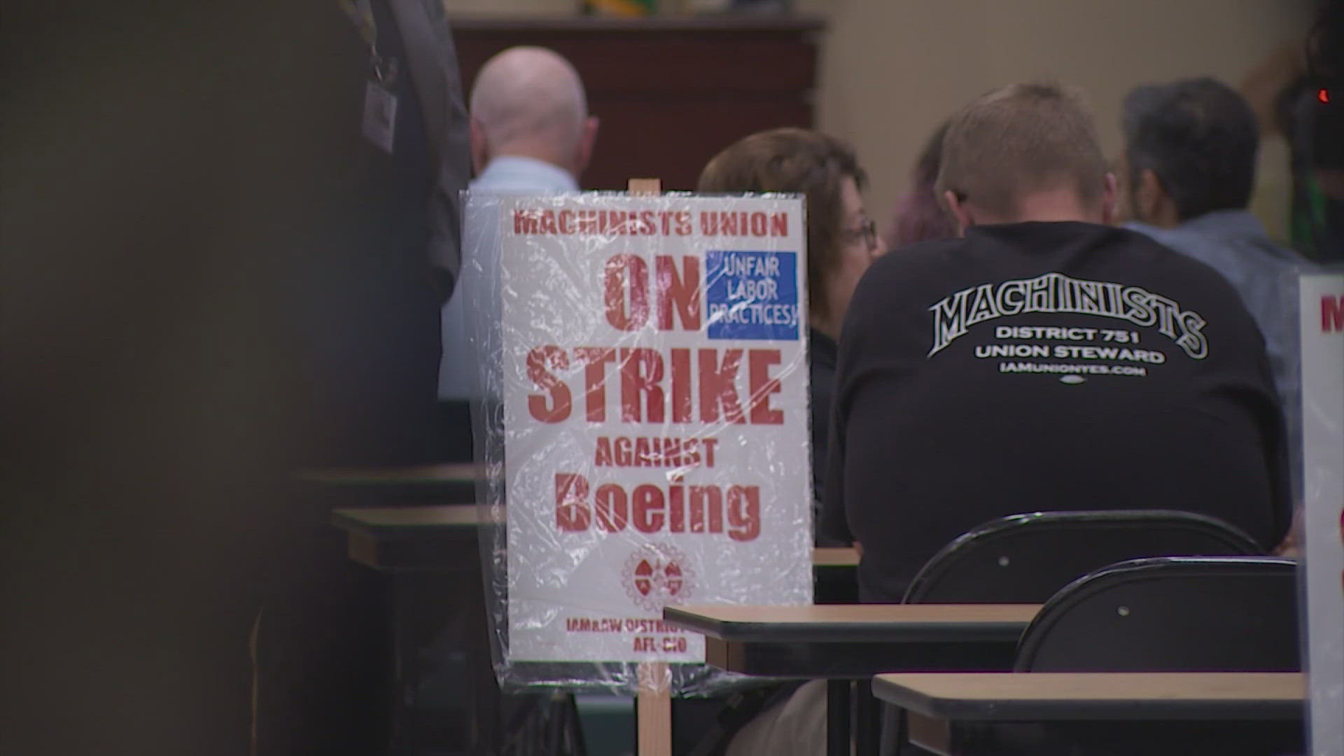 Over 94% of the 33,000 members of Boeing's IAM District 751 Machinists Union voted to reject the contract.