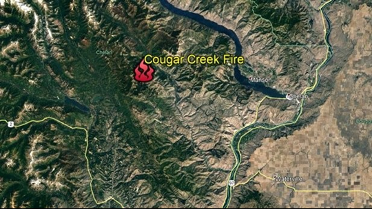 Cougar Creek Fire In Chelan County Forces More Evacuations | King5.com