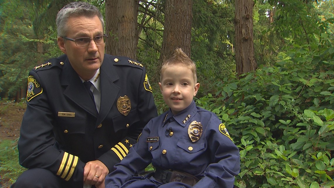 Lynnwood's Chief For a Day gets right to work