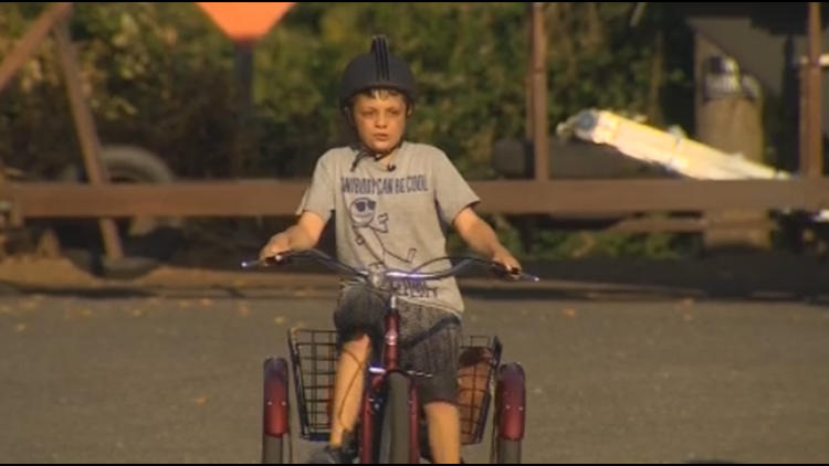 Unique tricycle donation helps Port Orchard boy feel normal