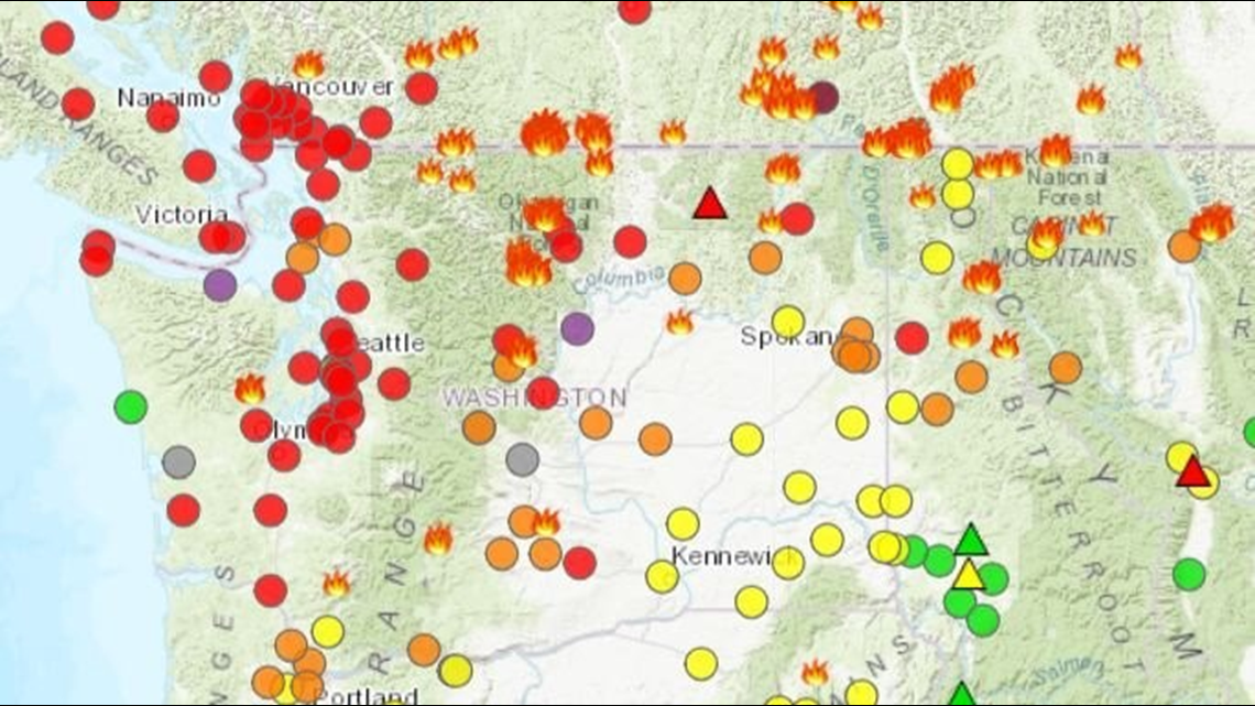 Why some air quality maps are different from others | king5.com