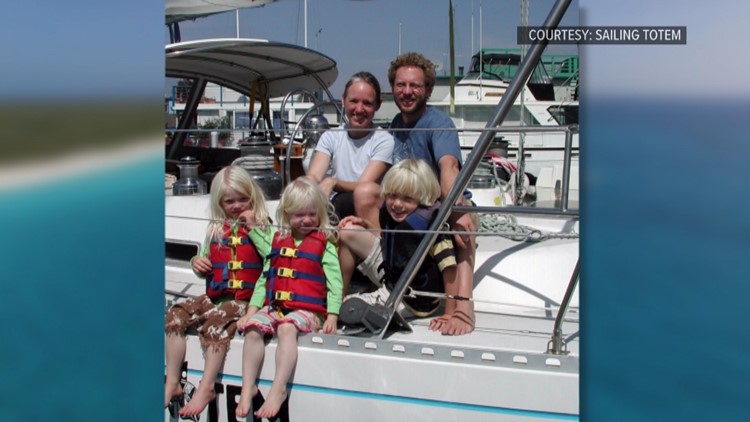 Bainbridge Island family gave up home to sail the globe
