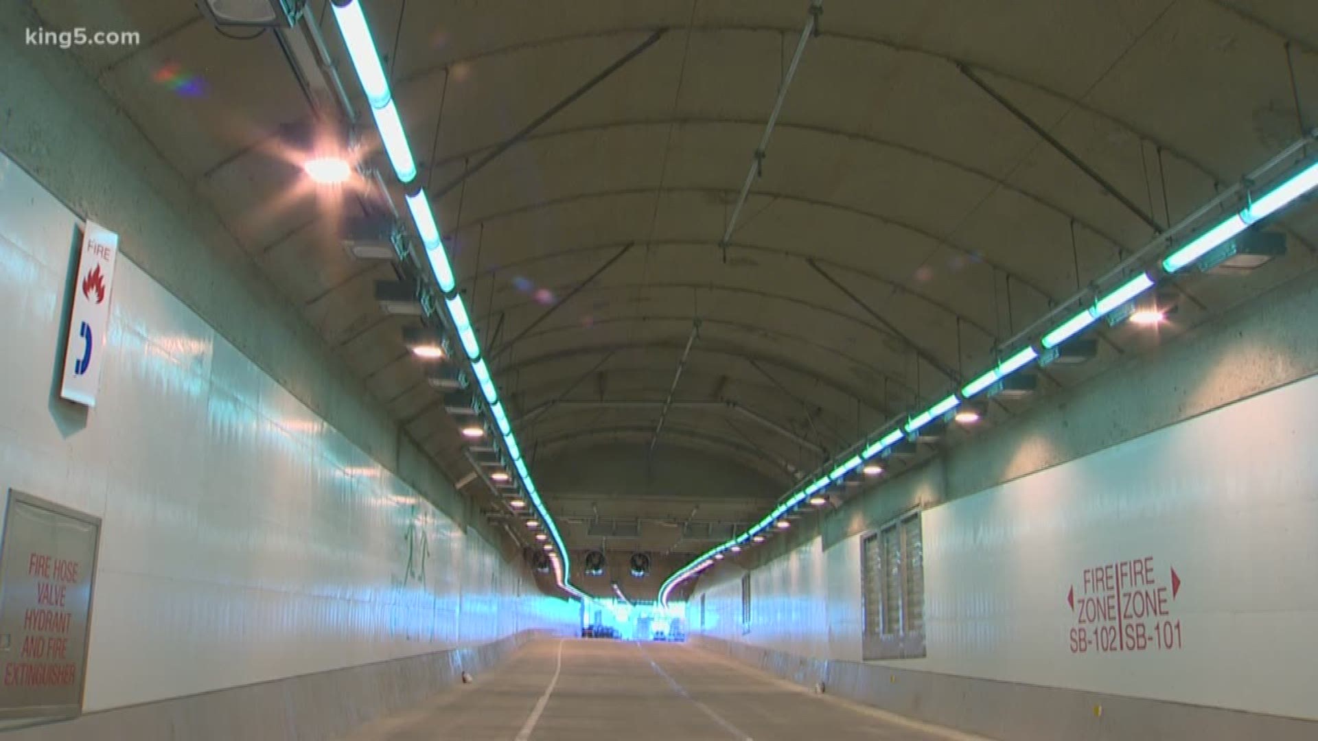 By Monday, you will be able to drive through the new highway 99 tunnel under the Seattle waterfront. But there are places you won't be able to see through your windshield, and that's where we are taking you.
