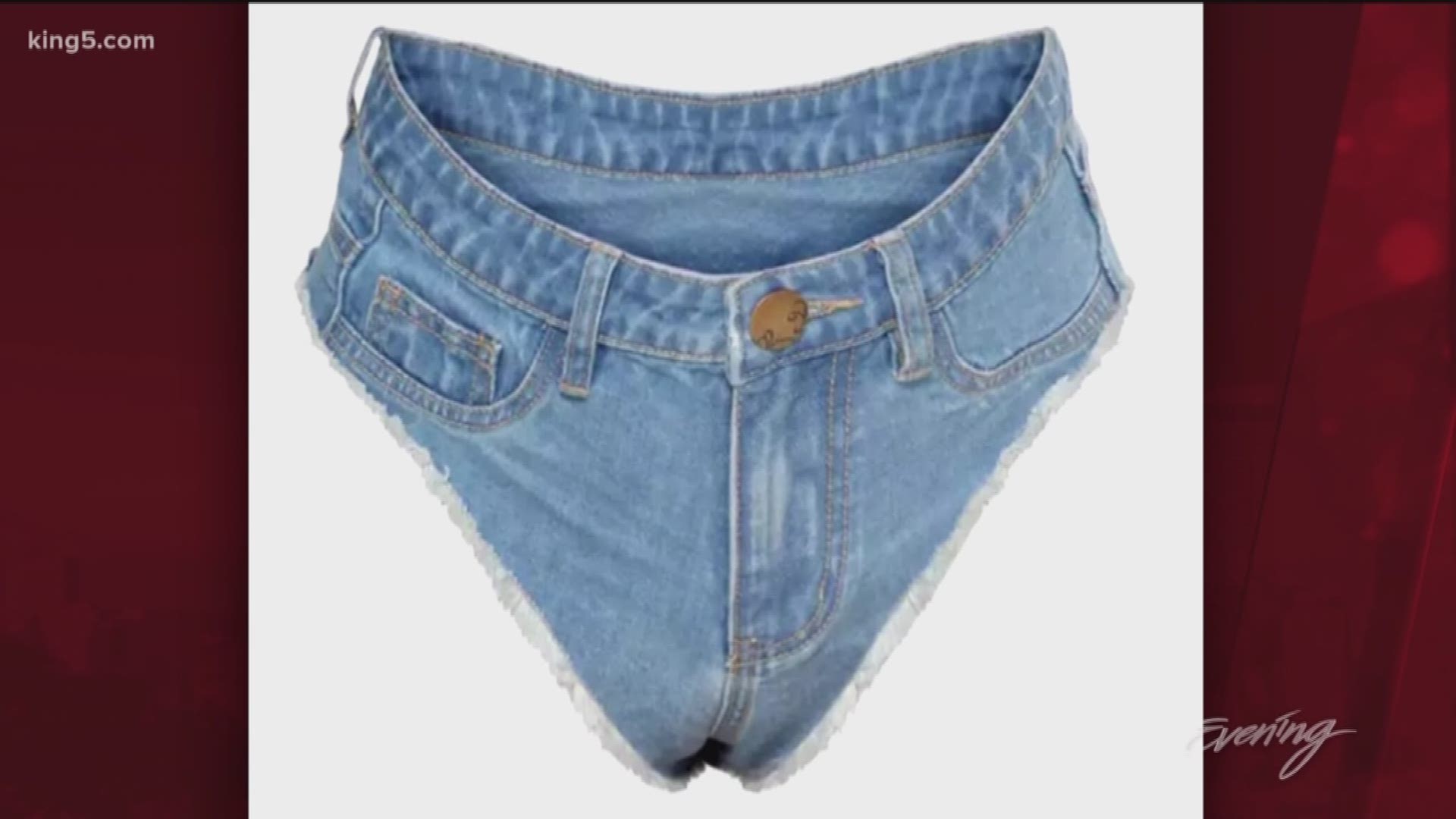 denim thong coachella