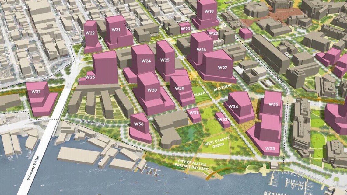 UW Master Plan could bring thousands of students to new campus housing ...