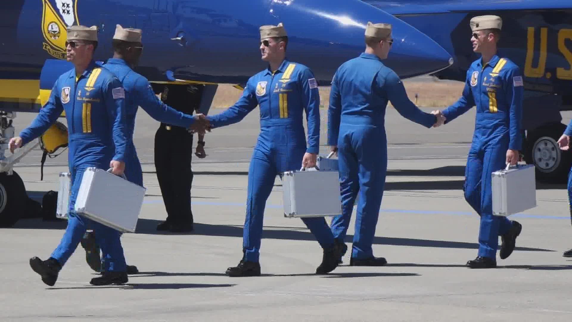 From the support team, to the pilots, a Blue Angels show is a team effort.