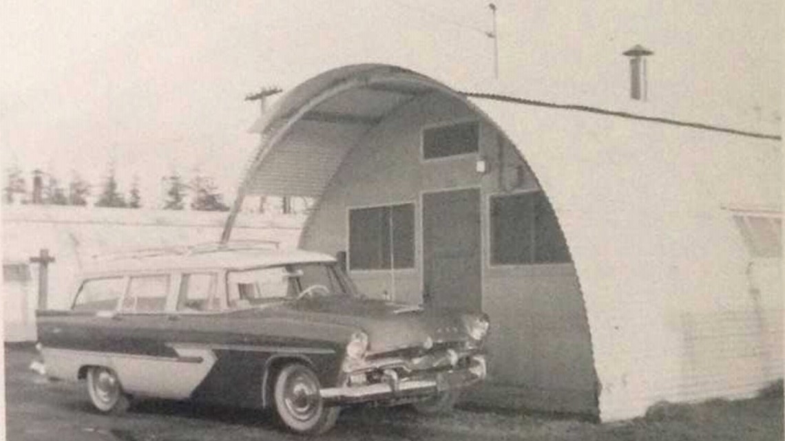 Hut that housed WWII military families found on Whidbey Island