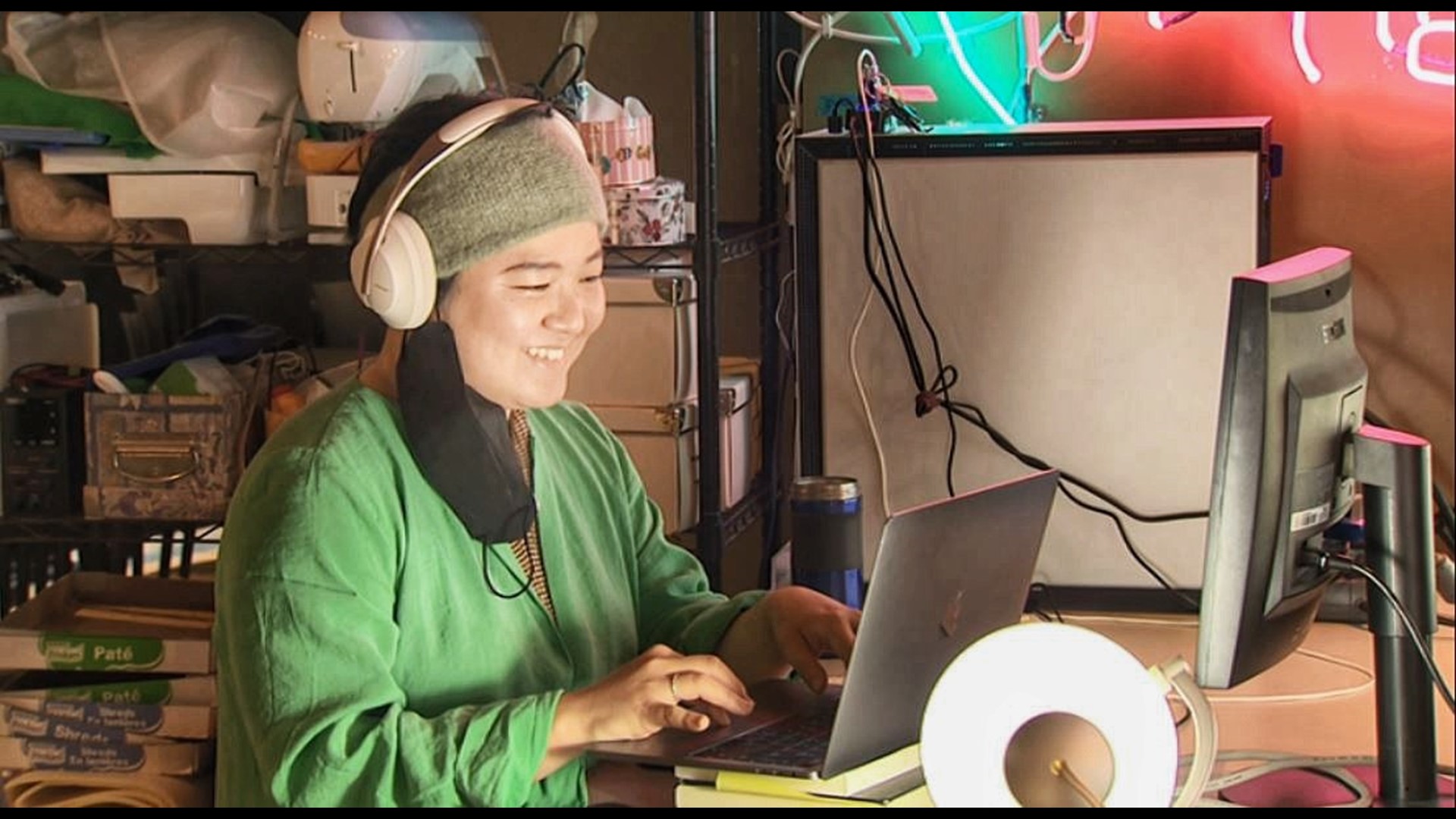 Chanhee Choi started work on her video game after being verbally attacked last year. #k5evening