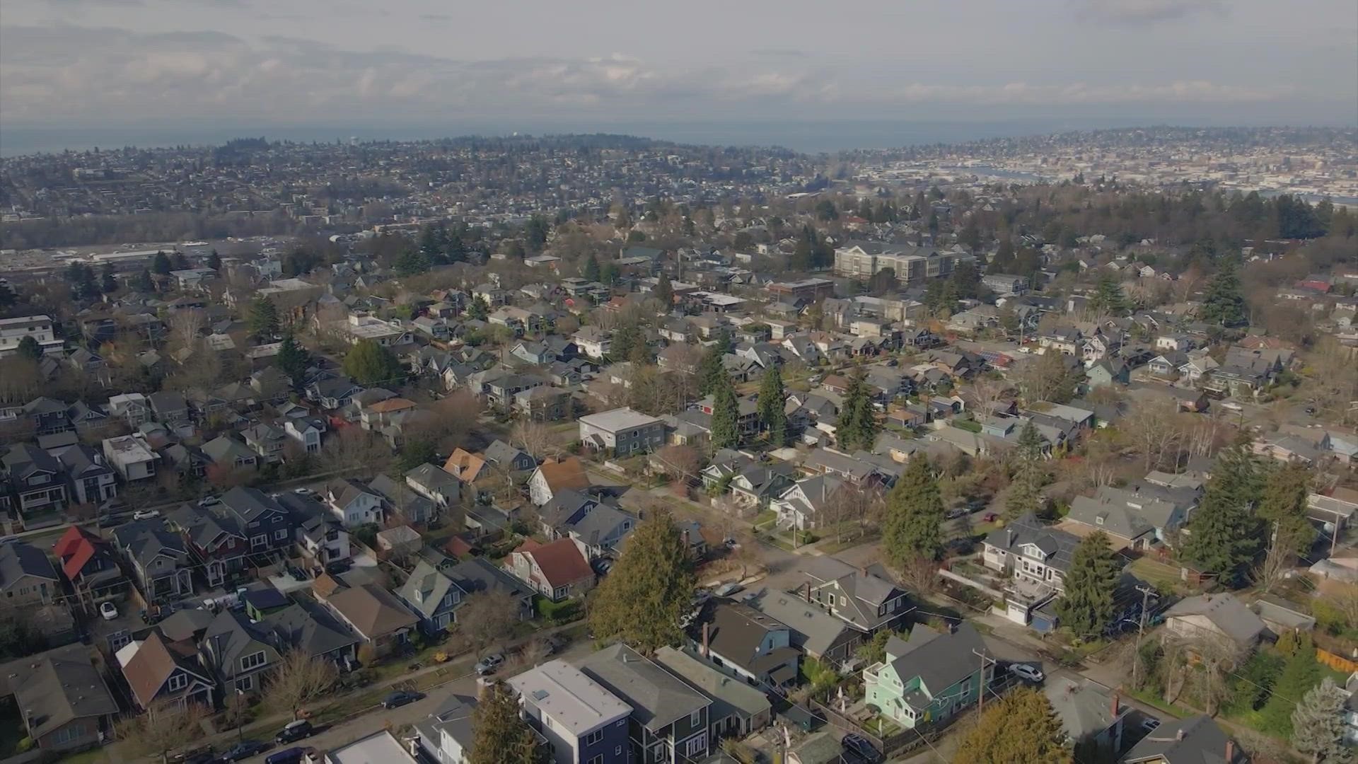 The City of Seattle says its latest Tree Canopy Assessment shows the city has lost 255 acres of tree canopy since 2016, an area roughly equivalent to Green Lake.