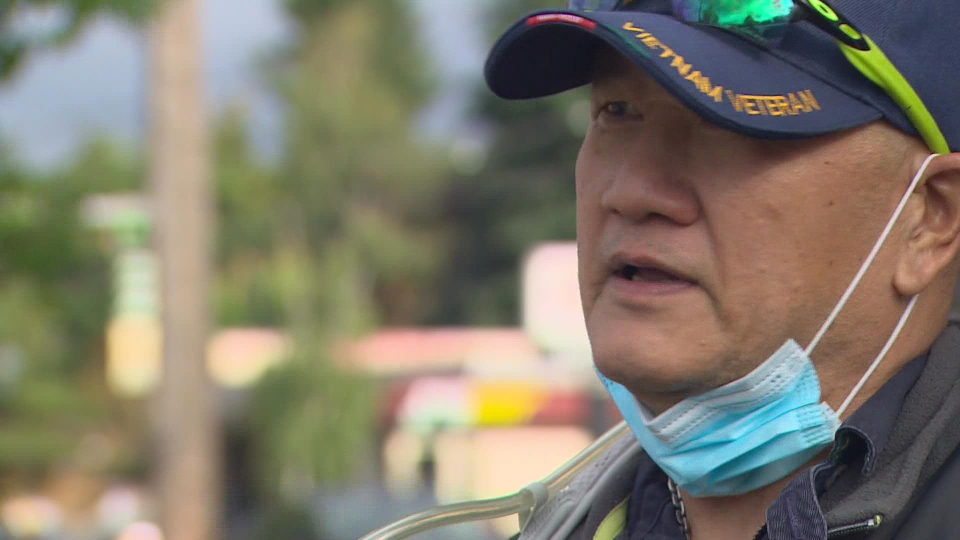 Tony Nguyen was evacuated from Vietnam when the United States withdrew from the country 46 years ago.