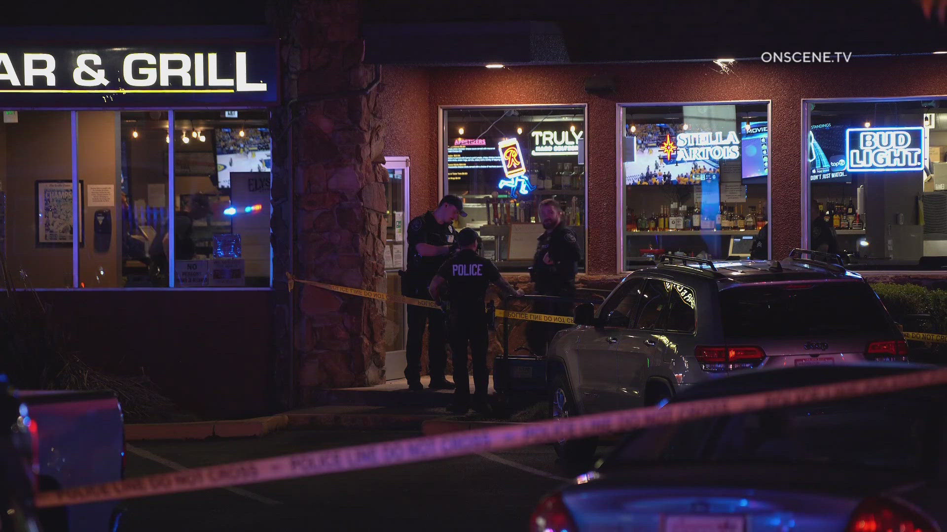 A fight in the parking lot of the Meeker St. Bar and Grill resulted in a shooting inside the restaurant
