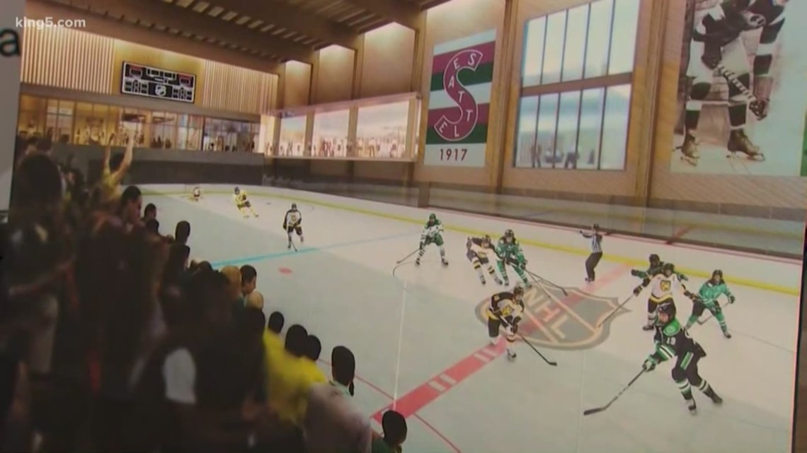 Vision revealed for NHL Seattle headquarters and community ice rink at