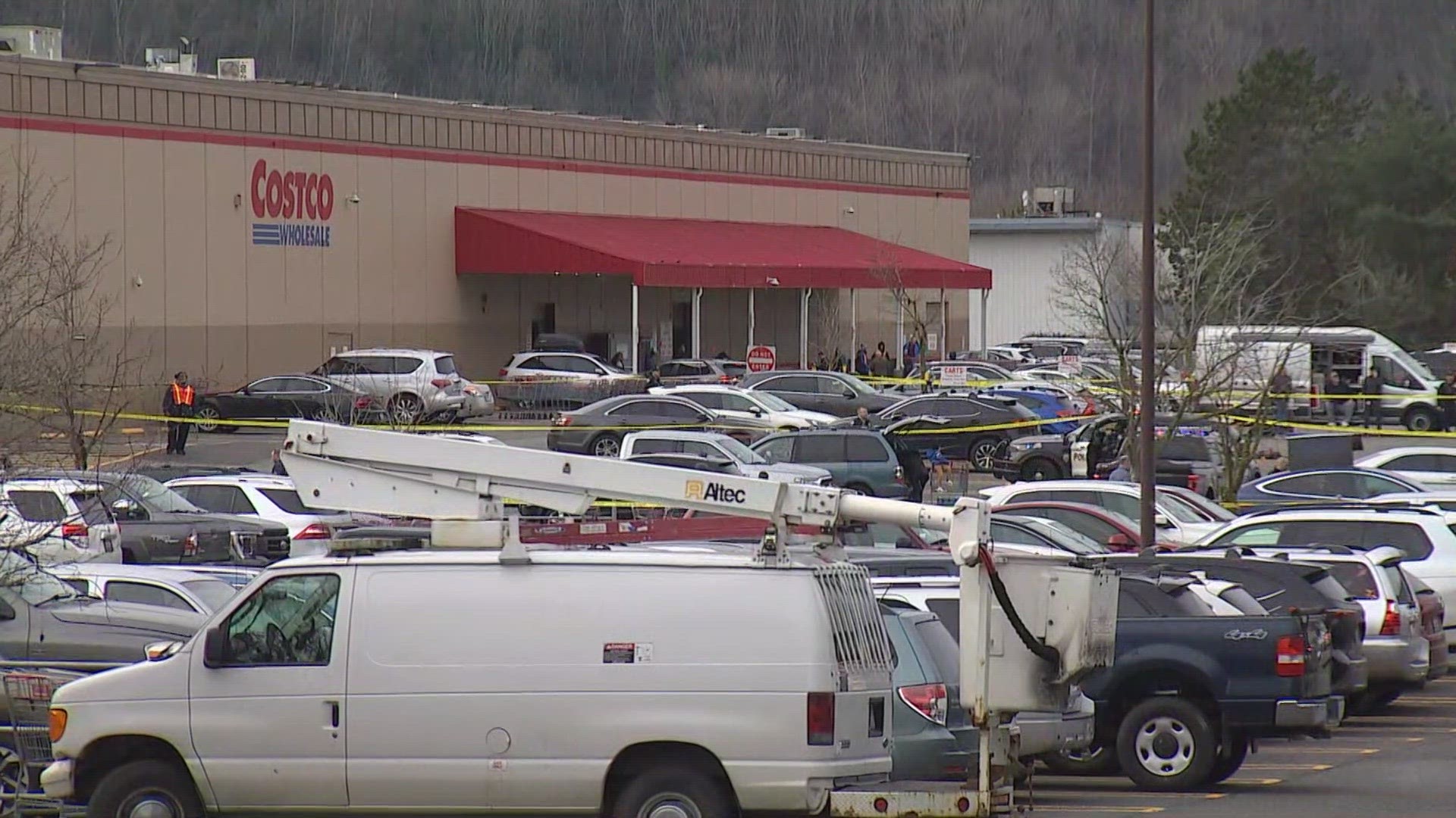 One person was shot in the parking lot of the Tukwila CostCo Friday morning.