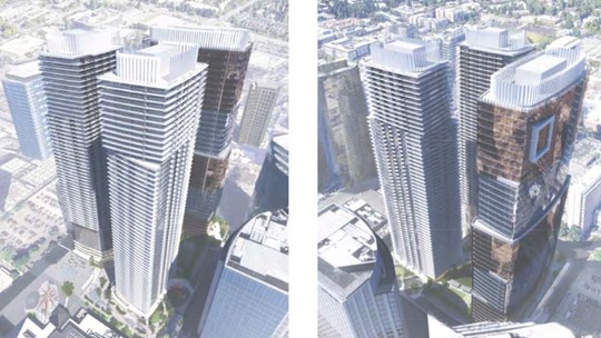 Three new skyscrapers proposed for downtown Bellevue | king5.com