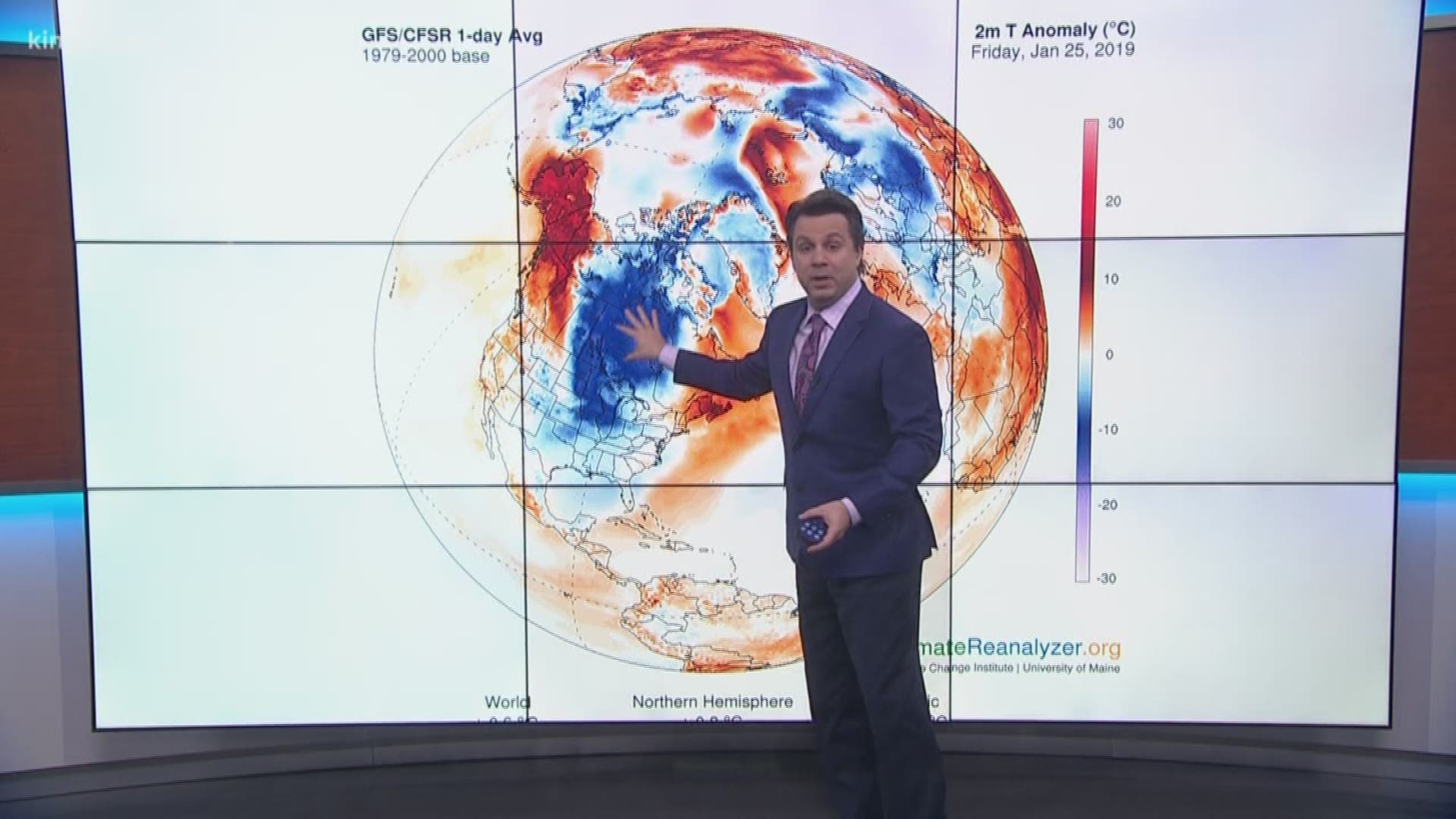 Here's how the East Coast's frigid weather is impacting the West Coast.