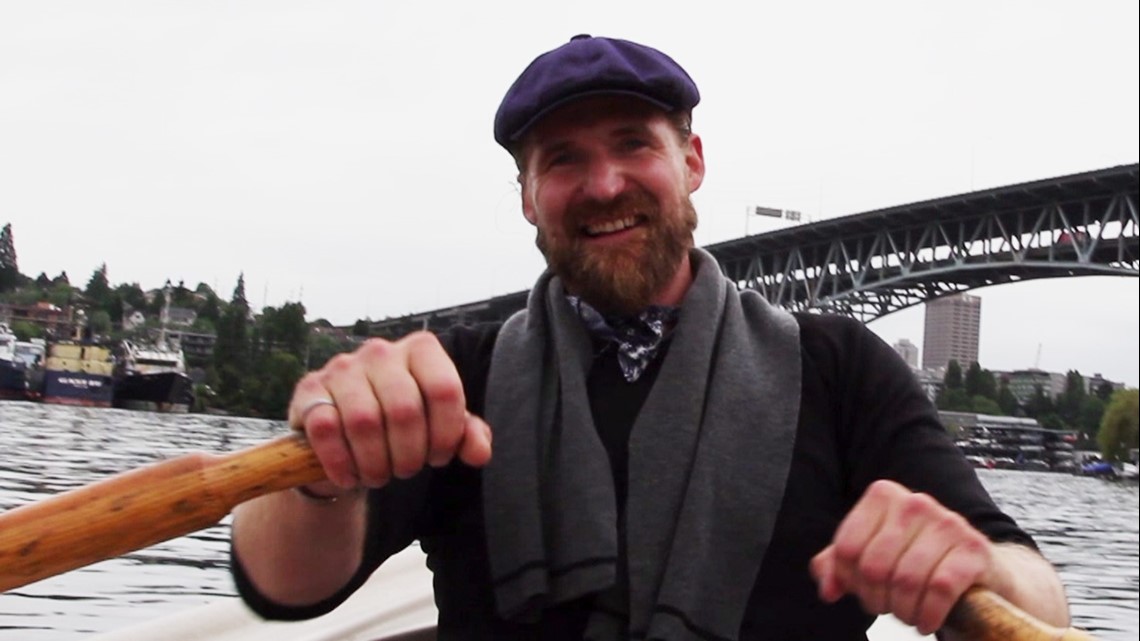 Ted Murphy Rower Transatlantic rower calms turbulence with music | king5.com