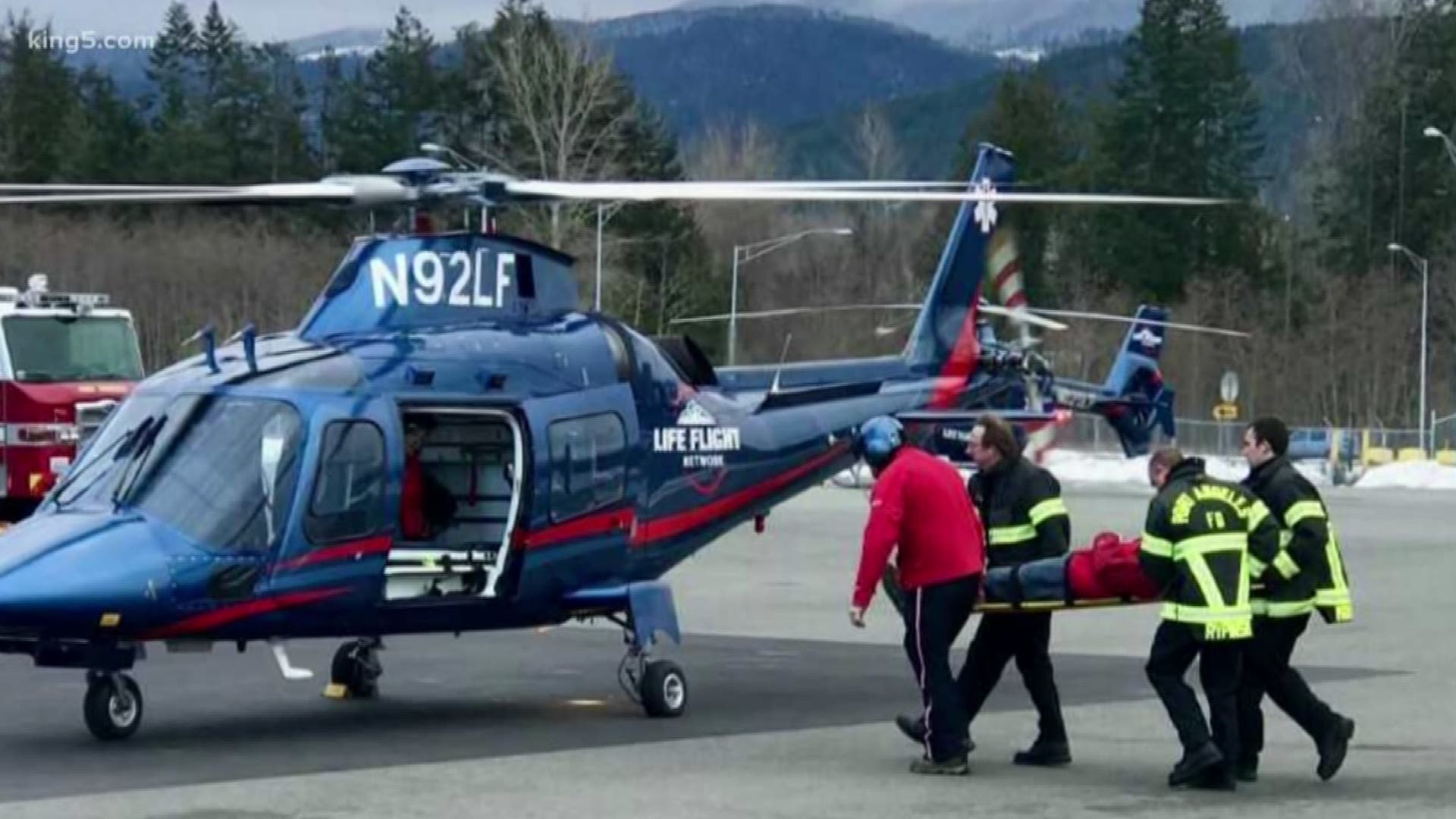 Life flight helicopters cover much of the Northwest, but one region has been off the radar, until now. KING 5's Eric Wilkinson has the story from Port Angeles.