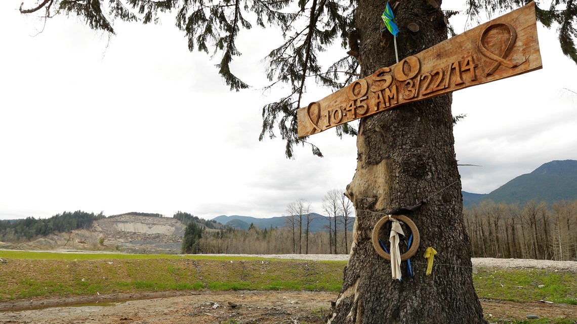 Oso memorial ceremony honors victims 5 years later | king5.com